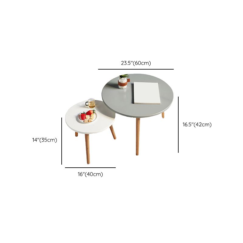 Contemporary Coffee Table Wooden Natural Coffee Cocktail Table