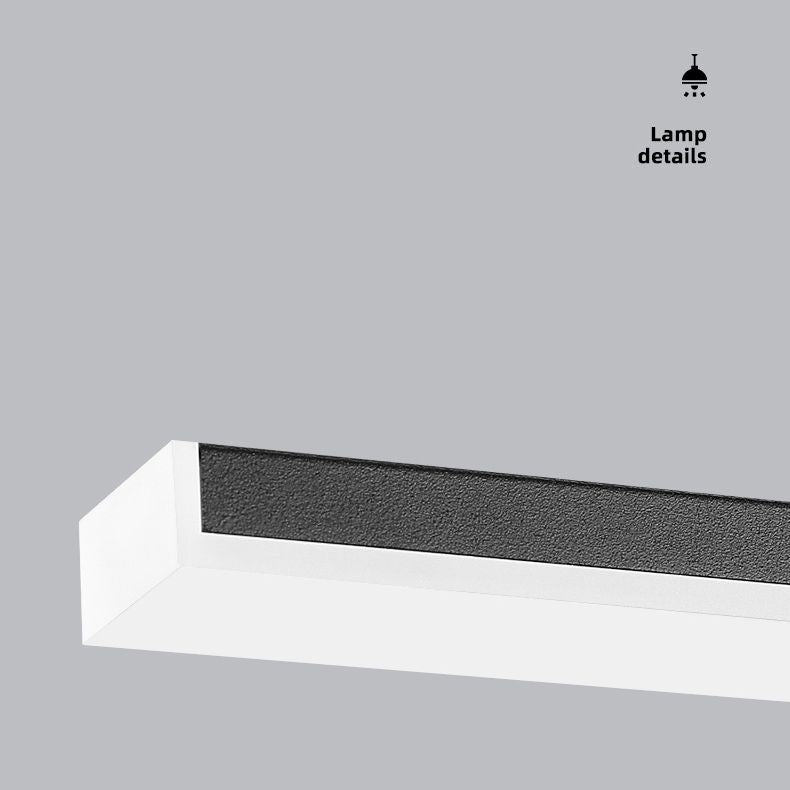Luci da parete di vanità lineari Vintage Modern Simplicity Simplicity Plastica Prontone per bagno