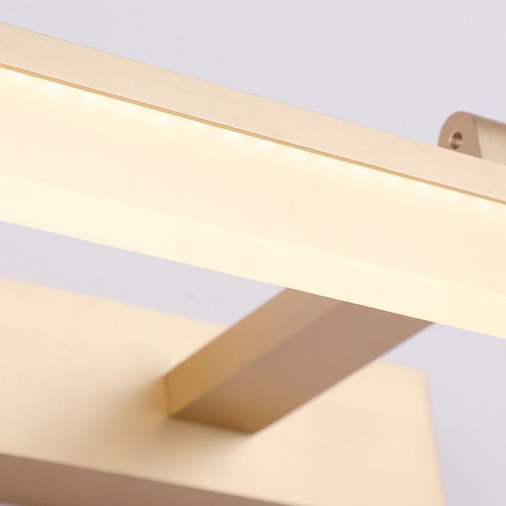 Nordic Simplicity Rectangular Wall Lights Plastic Sconce Light Fixtures for Bathroom