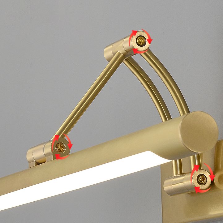 Moderno minimalista in stile cilindrico a parete a parete vanità luci in metallo vanity murale lampade per bagno