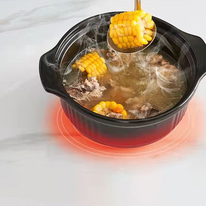 Modern Style Dining Table Sintered Stone Table with Metal Base for Home