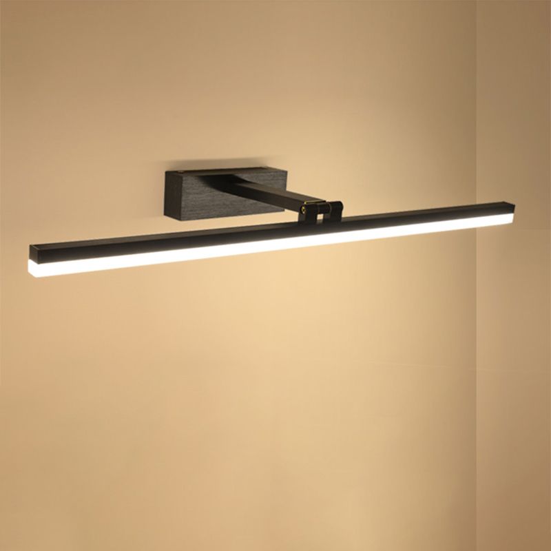 Modern Minimalist Minimalist Linear Vanity Fishestures Vanity Sconce acrilico