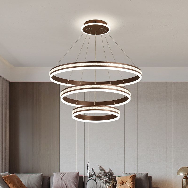 Multi-Tier Shape Chandelier Lights Modern Metal Chandelier Lighting Fixtures