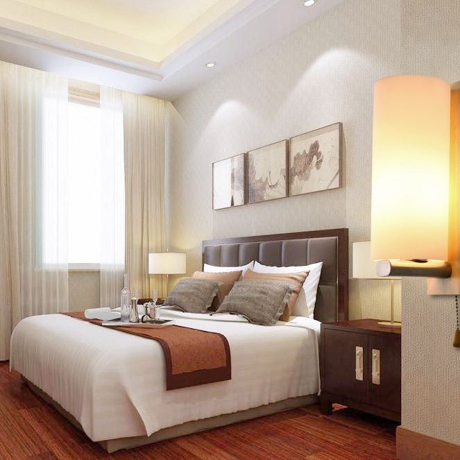 Ultra-modern Cylinder Wall Mount Lighting Glass Wall Mounted Light Fixture for Living Room