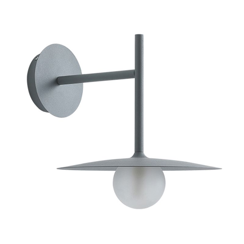 Industrial Style Metal Wall Mount Light Circle Shape Wall Lamp for Living Room