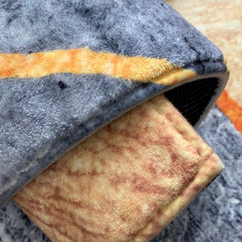 Elegant Modernist Rug Multi Color Geometric Carpet Pet Friendly Anti-Slip Backing Machine Washable Rug for Guest Room