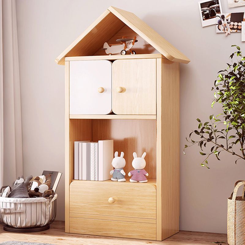 Modern & Contemporary Bookcase Closed Back Bookshelf for Study Room