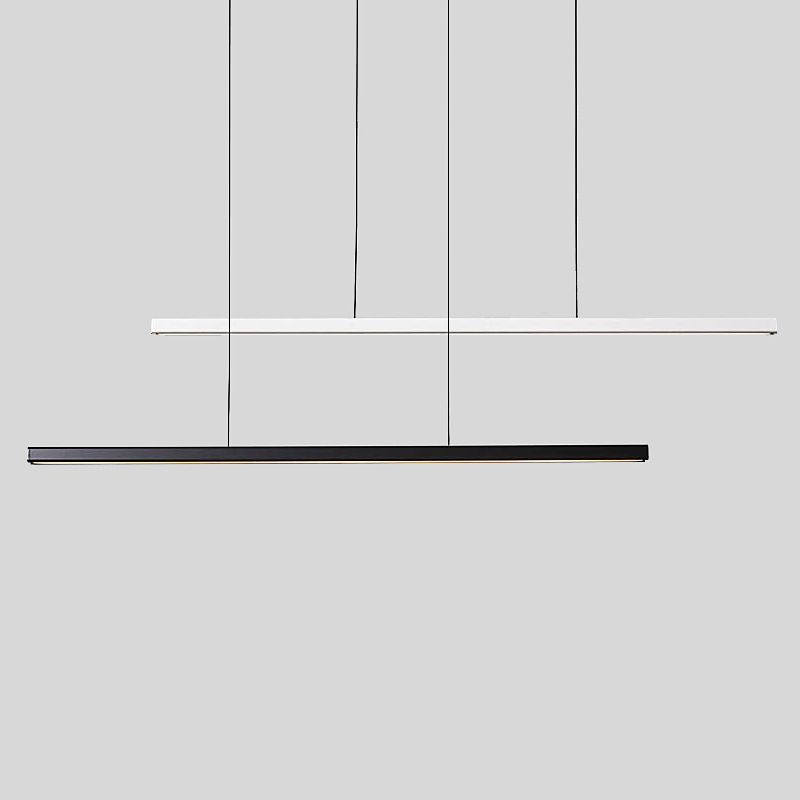Geometric Shape Modern Style Island Pendant Metal Island Light Fixtures for Dining Room