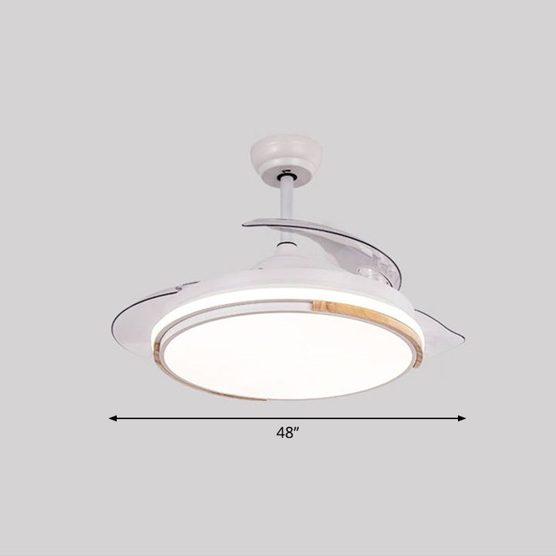 Nordic 3 Blades LED LEDLING LIGHTING RODDE RODDE REMITO DE CONTROL REMOTO