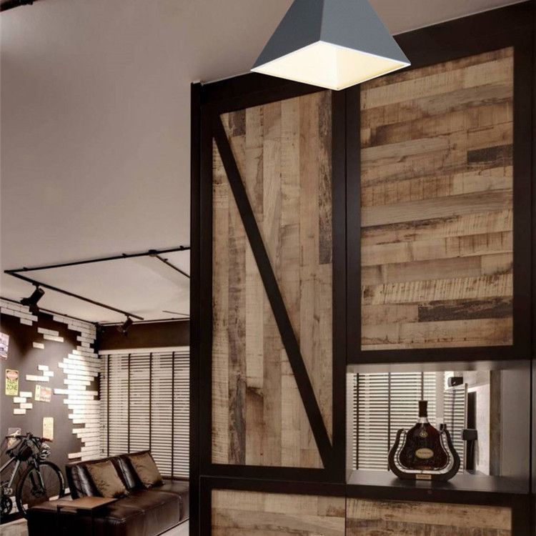 Trapezoid Flush Light 1 Light Metal Modern Flush Mount Ceiling Light Fixtures