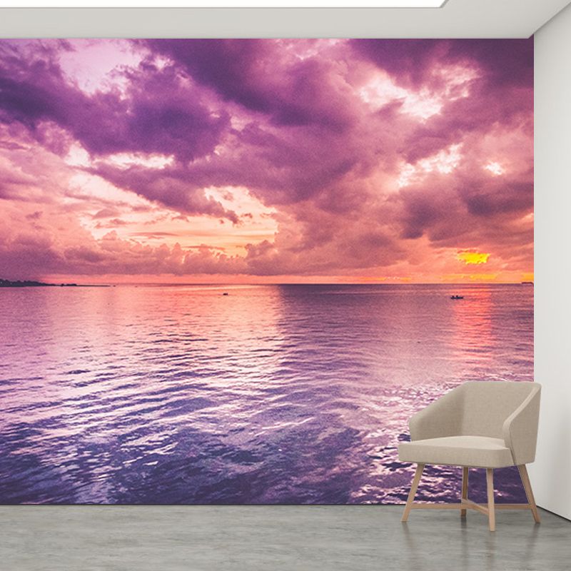 Fantasy Sky Photography Mural Wallpaper Environment Friendly Living Room Wall Mural