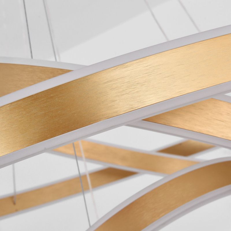 Modern Chandeliers For Dining Room Multiple Rings Chandelier Lighting Fixtures