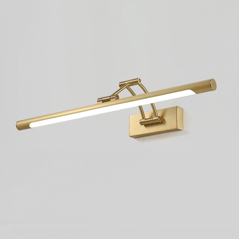Swingarm Wandlamp Minimalisme METALLISCHE LED MESSCHAPPELIJKE BAR LICHT VOOR MIROR CABEL