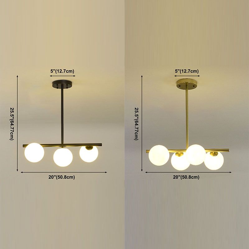 Stile moderno Bubble Island Lampadini Luci multilumi a ciondolo a ciondolo
