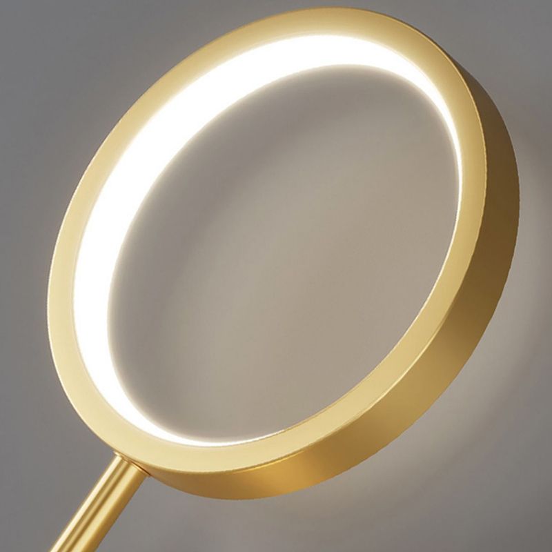 Modern Style Spherical Shape Wall Sconce Glass 2 Light Wall Lighting for Bedroom