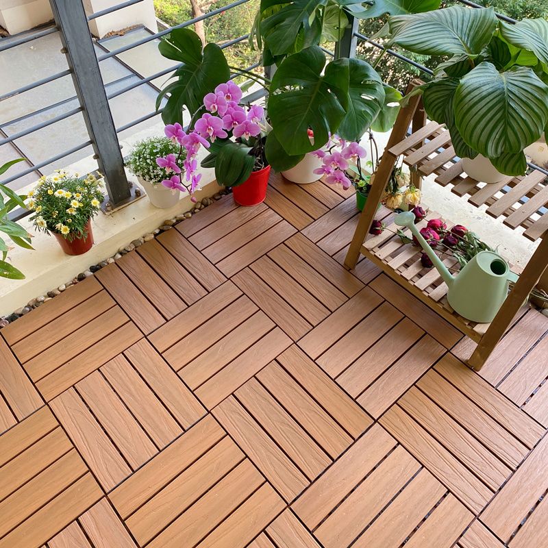 Interlocking Decking Tiles Waterproof Decking Tiles for Indoor and Outdoor