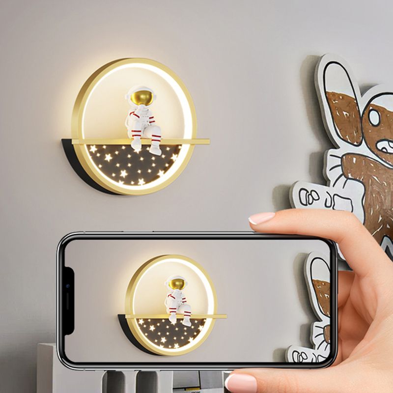 Simple LED Wall Mount Light Modern Style Wall Light with Acrylic Shade for Bedroom