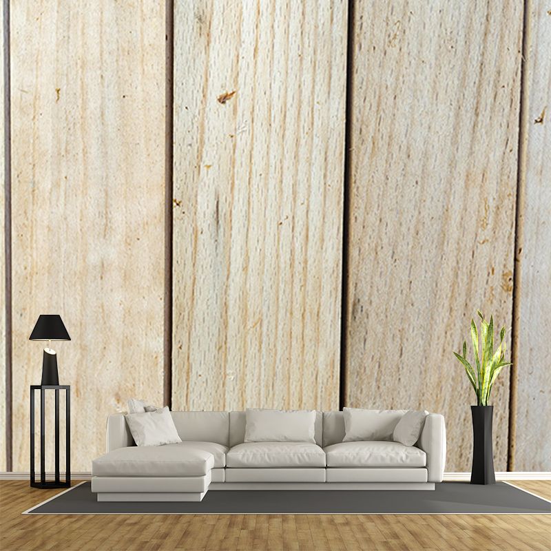 Industrial Style Wood Grain Mural Wallpaper Horizontal Photography Living Room Wall Art