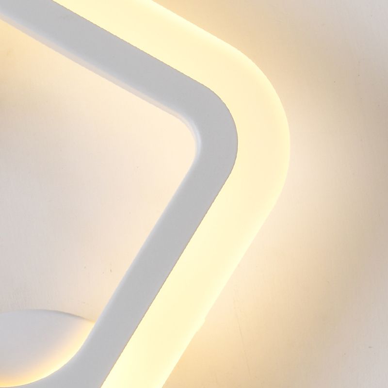 Modern Style Geometric Sconce Light Fixtures Metal 1 Light Wall Mounted Lighting