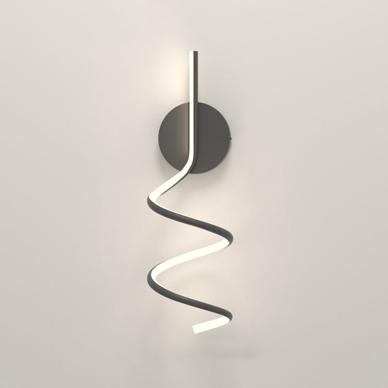 Minimalistische Metall Wandleuchte moderne Geometrie LED -Wandlampe