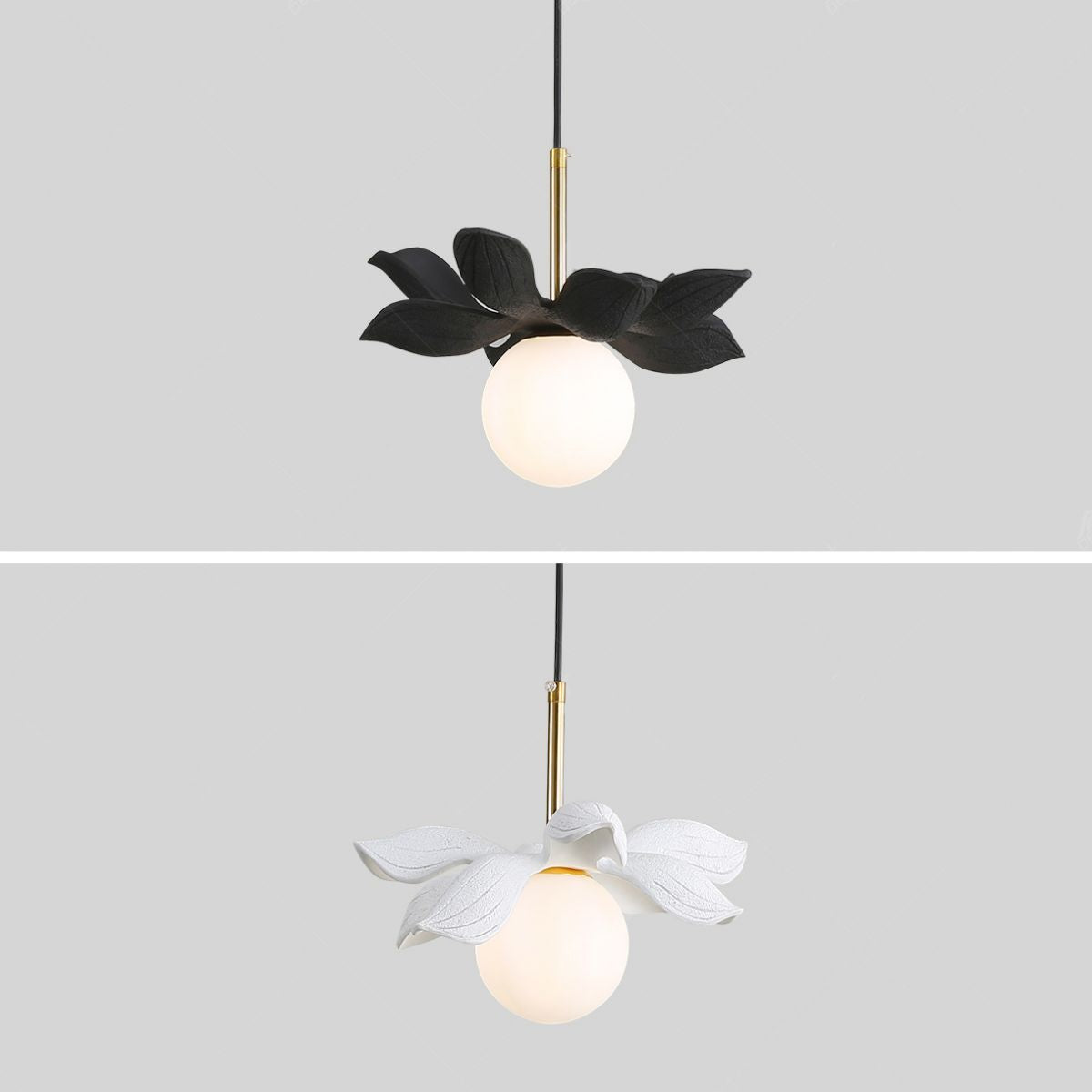 Forme unique suspendue Light Modern Style Metal 1 Light Prowing Lampe pour salle à manger