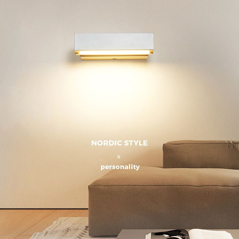 Luz de la sala de estudio de LED de luz LED moderna ajustable de pared.