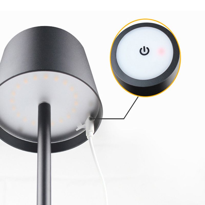 Macaron LED Table Lamp Modern Chargeable Desk Light for Living Room