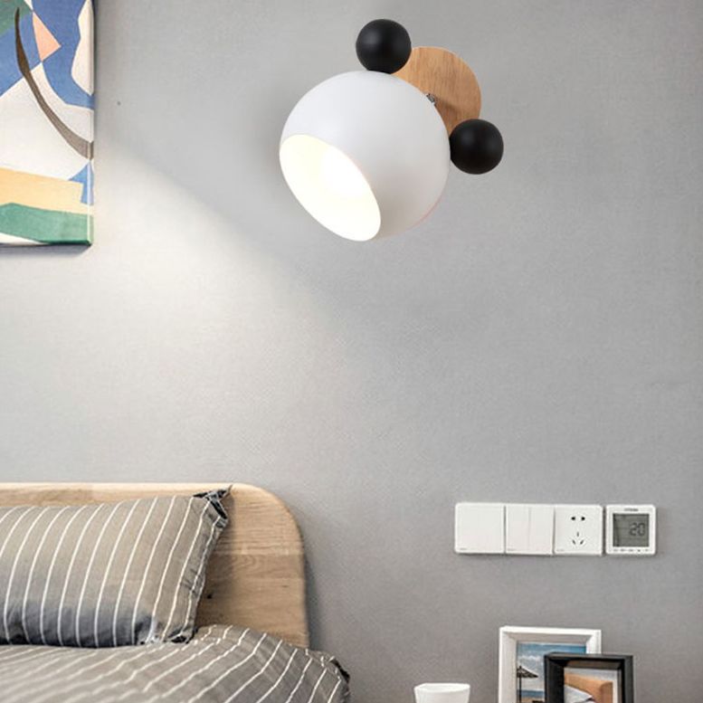 Nordic Colorful Wall Light Fixture Creative Wall Light Sconce for Bedroom