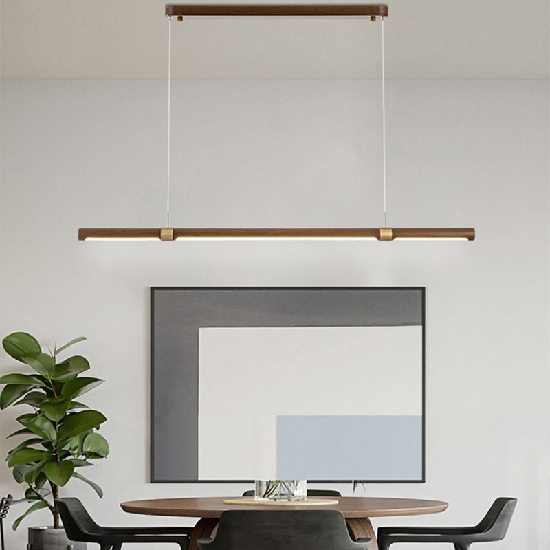 Nordique moderne suspendu à une salle à manger LED simple Cylinder Shape Pendante Lightage