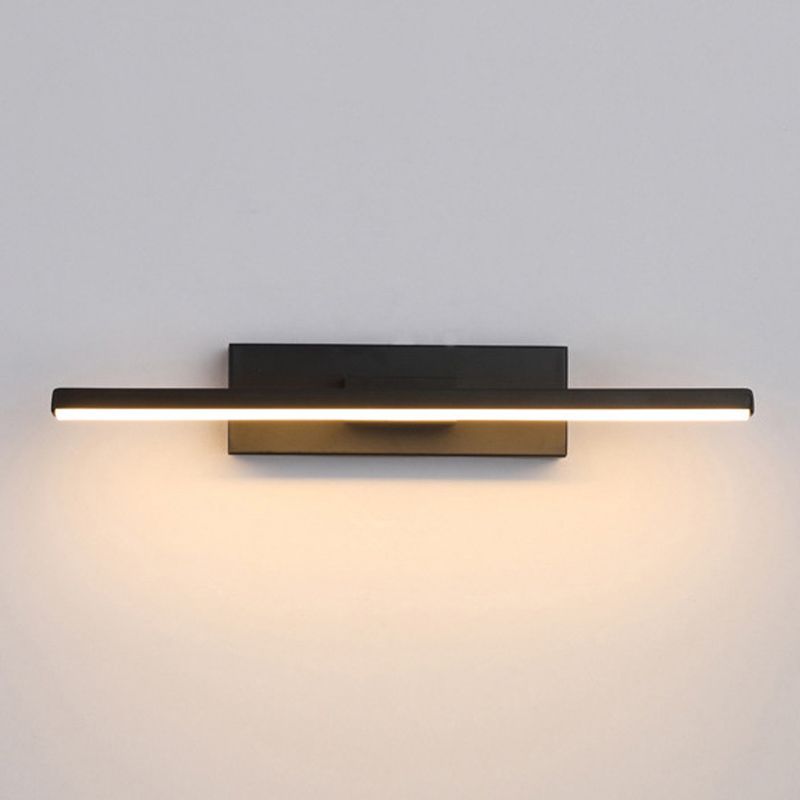 Modern Simple Aluminum Wall Light LED Strip Shape Rotatable Wall Lamp for Bedroom