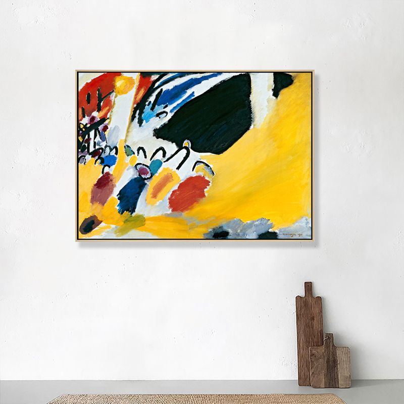 Paintings Abstract Canvas Print Pastel Color Contemporary Art Wall Decor for Living Room