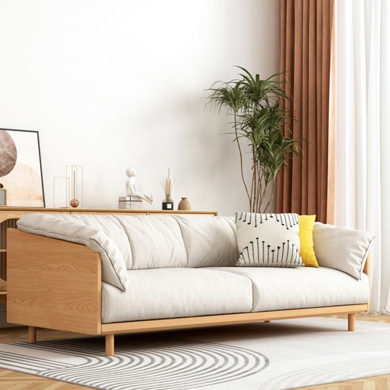 Stationary Cotton Living Room Pillow Top Arm Standard Cushions Seating