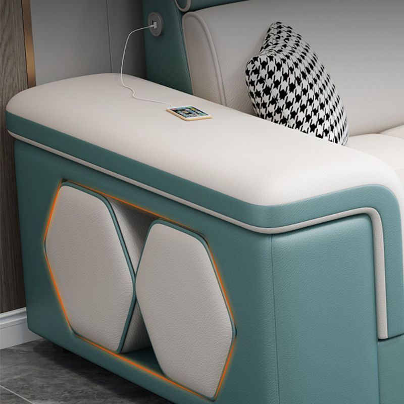 Divano a destra sezionale a forma di L contemporanea con chaise reversibile