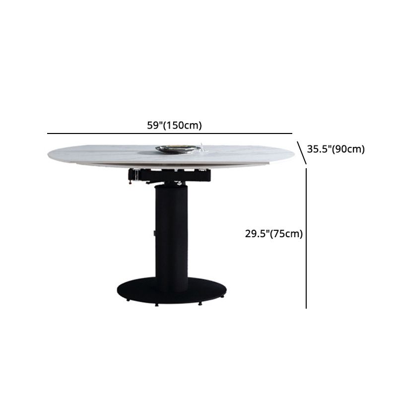 Modern 1/4/5 Pieces Dining Set Metal Dining Room Set for Small Space