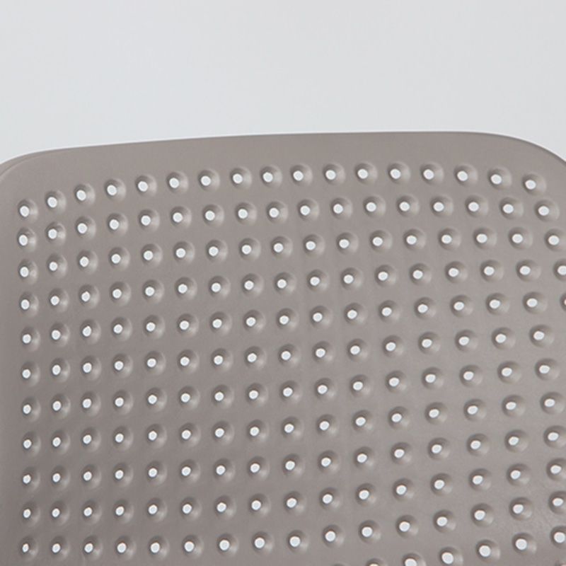Scandinavia Style Bar-stool Square Seat PP Legs for Kitchen Bar