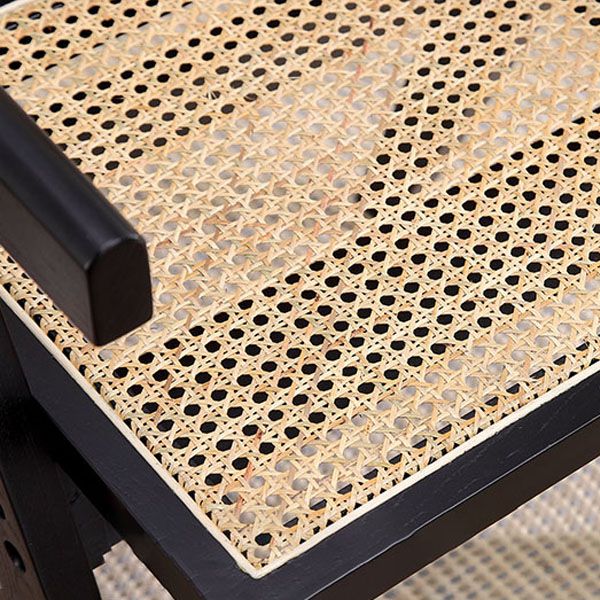 Chaise de salle à manger de Style contemporain, chaise simple avec bras en bois pour cuisine et maison
