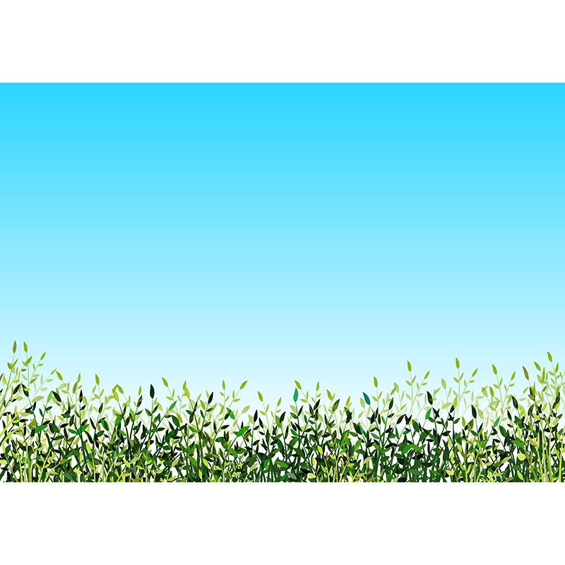 Tropical Plants Mildew Resistant Mural Decorative Wallpaper Wall Art