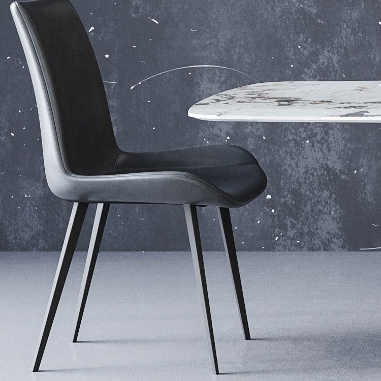 Modern Rectangle Sintered Stone Dining Set 1/4/5/7 Pieces Dining Set