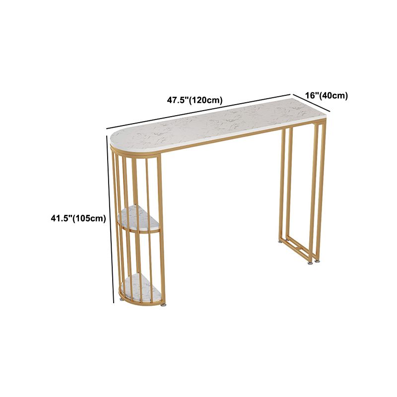 1/3 Pieces Luxurious Irregular Shape Pub Table Set Artificial Marble Top Bar Table Set