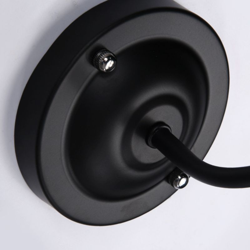 Glass Dome Shape Wall Light Modern Style 1 Light Wall Light Sconce