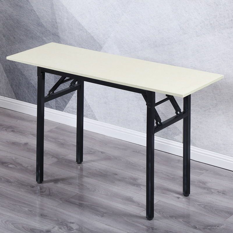 Modern Engineered Wood Computer Desk Rectangular Home Steel Legs Office Desk