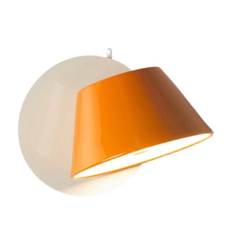 Modern Simple Metal Wall Light Cone Shape Rotatable Wall Lamp for Living Room