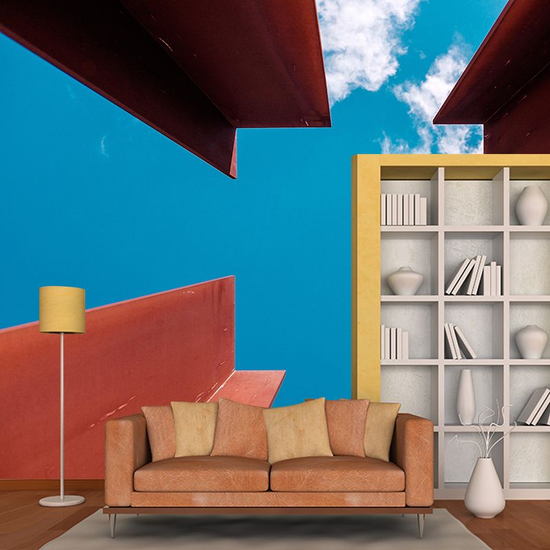 Customized Photography Building Mural Wallpaper Wall Covering for Wall Decor