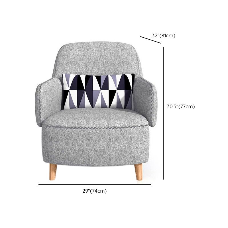No Distressing Solid Color Scratch Resistant Leather Sofa for Living Room