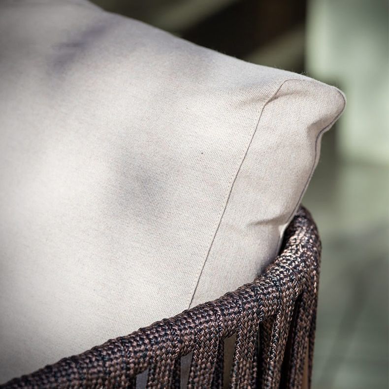 Matte Finish Boho Dining Set 1/2/7 Pcs Stone Dining Table Set