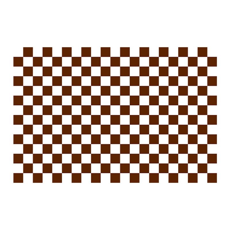 Colorful Checkered Rug Indoor Carpet Polyester Non-Slip Backing Rug for Living Room