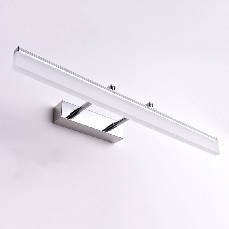 Lampada rettangolare per la lampada con applique del bagno in metallo a muro moderno lampada