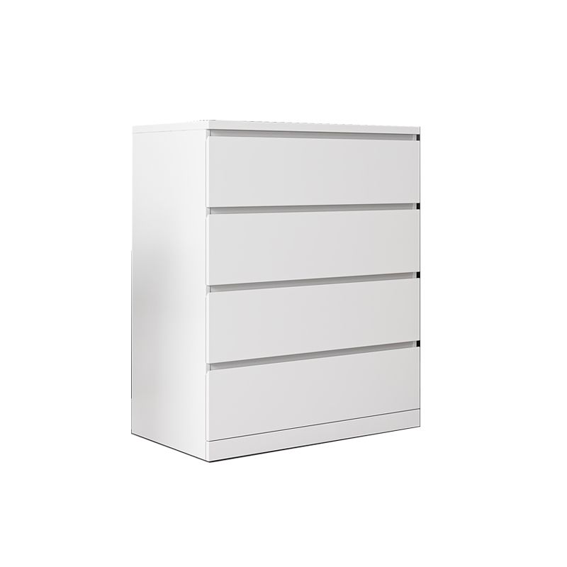 Contemporary Chest Wood Vertical Chest with Drawers for Home/Office