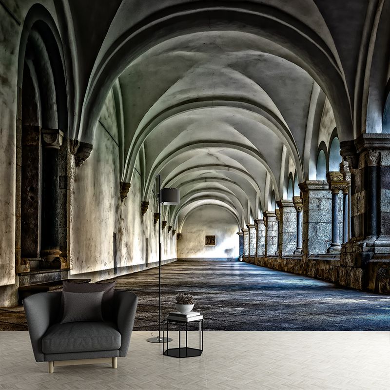 Contemporary City Building Removable Wall Mural Wall Art for Meeting Room