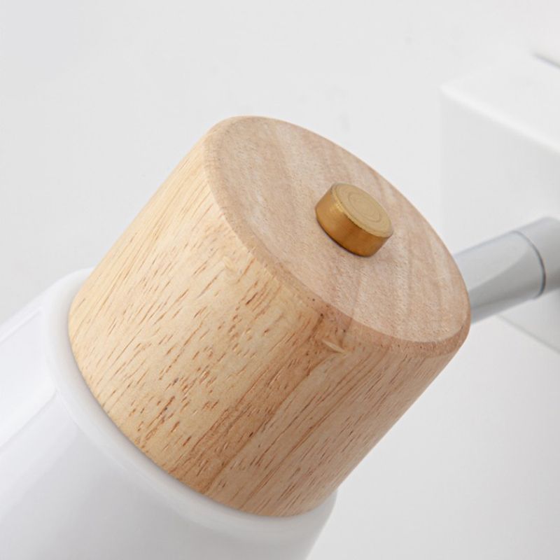 Nordic Wooden Wall Light Fixture Minimalist Wall Light Sconce for Bedroom